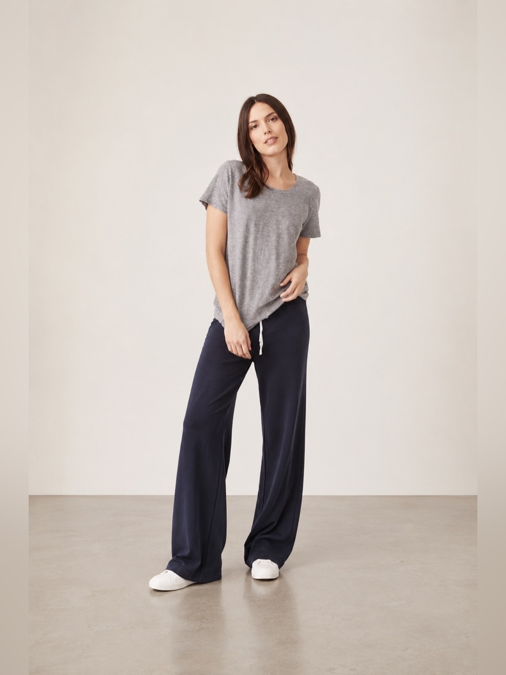 🩵 MONROW Sky Blue Relaxed Crew Tee NWT XL